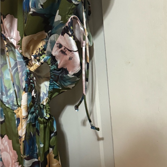 Womens Zara Floral Jumpsuit Size Small - Picture 7 of 9